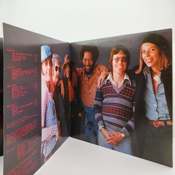 Joni Mitchell Miles Aisles Vinyl Double Record LA Express AB202 1974 Folk Rock - Picture 5 of 16